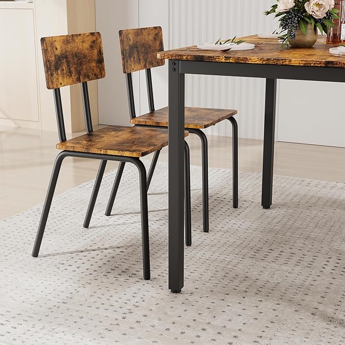 Ball & Cast 5 Pieces Dining Table Set - Image 8