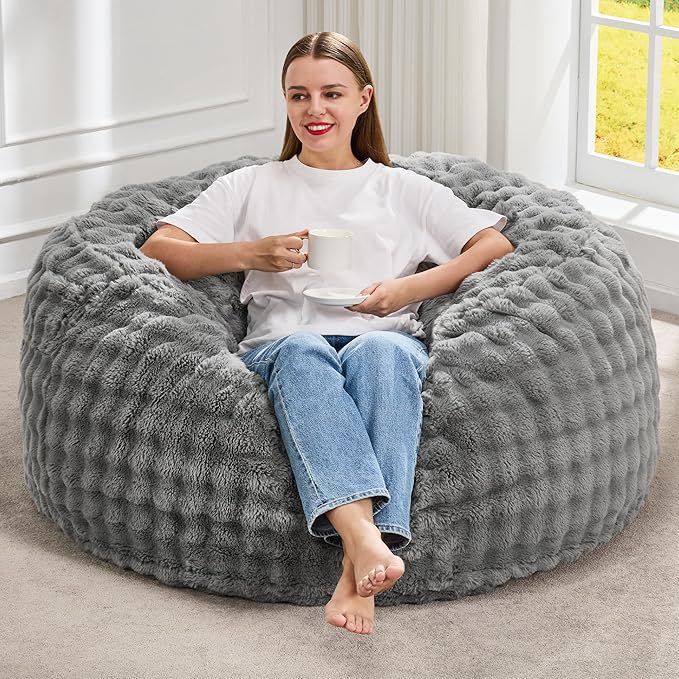 Hobestluk Bean Bag Chairs 3ft Beanbag Chair by YourHomeDeservesMore