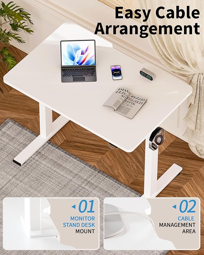 Okin Small Electric Standing Desk - Image 9