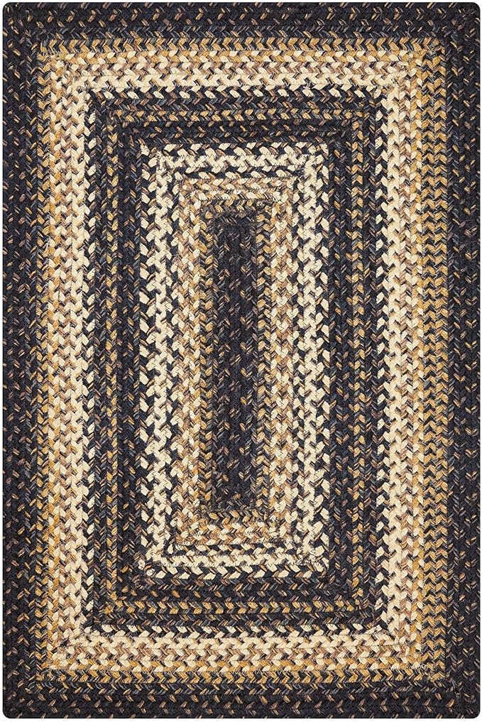 Homespice Kilimanjaro Premium Jute Braided Area Rug, Reversible, Natural Jute - Image 9