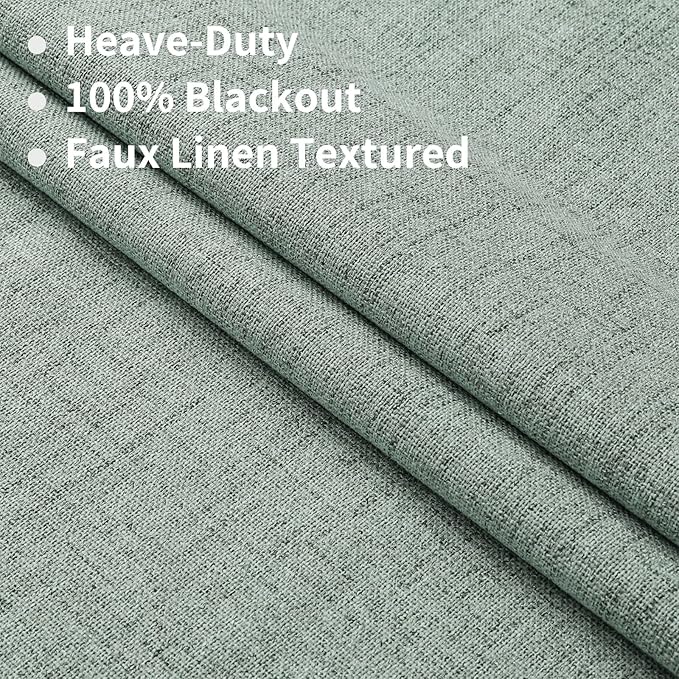 Joydeco Custom 100% Blackout Long Drapes - Image 2