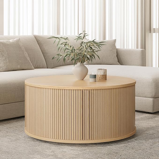 WERMO 35'' Round Coffee Table by WERMO