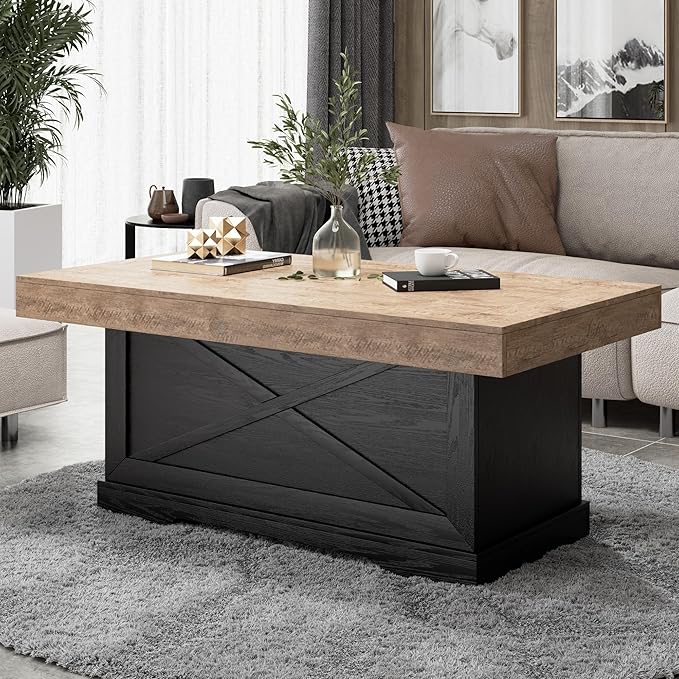 Coffee Table 39 in Rustic Center Table - Image 8