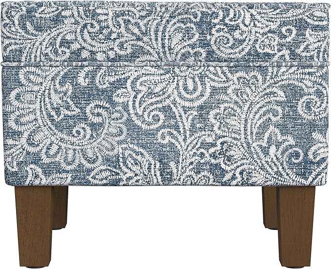 Home Decor | Dinah Collection Modern Storage Ottoman | Ottoman by Spatial+Order