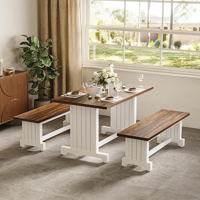 LITTLE TREE Dining Table Set for 4 - Image 2