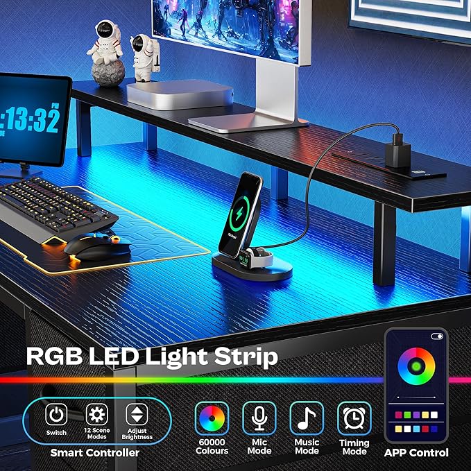 Huuger 47 inch Computer Desk - Image 3