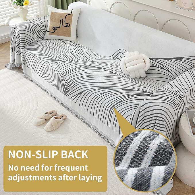 Non Slip Sofa Covers Couch Covers - Image 2