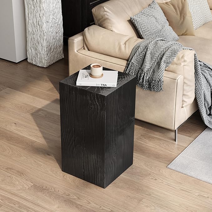 Christopher Knight Home Bard 27.75" Square Living Room Side Table, Wood-Like - Image 4