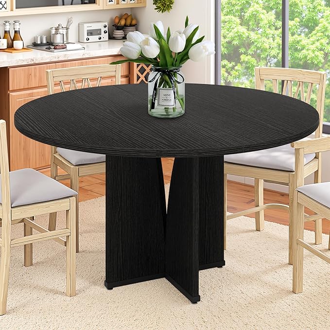 Round Dining Table for 4, Living Room by LynginsCreativeLife