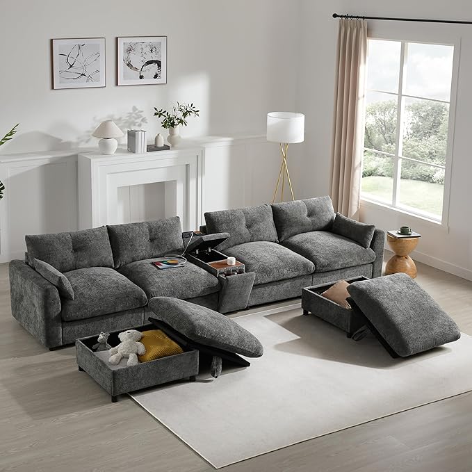 Merax 142'' Modular Sectional Sofa Set by Merax
