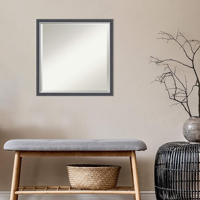 Amanti Art Black Bathroom Mirror - Image 6