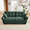Modern Chenille Fabric 2-Seat Loveseat Sofa, Premium Upholstery Living Room by FAVSH