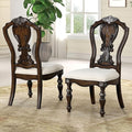 Furniture of America Byrne Traditional Side Chairs Set of 2, Comfortable by FurnitureofAmerica