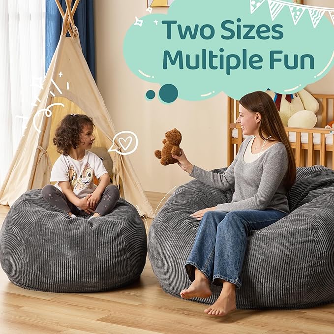 Bean Bag Chairs Teardrop Bean Bag Chair Beanbag Chair - Image 7