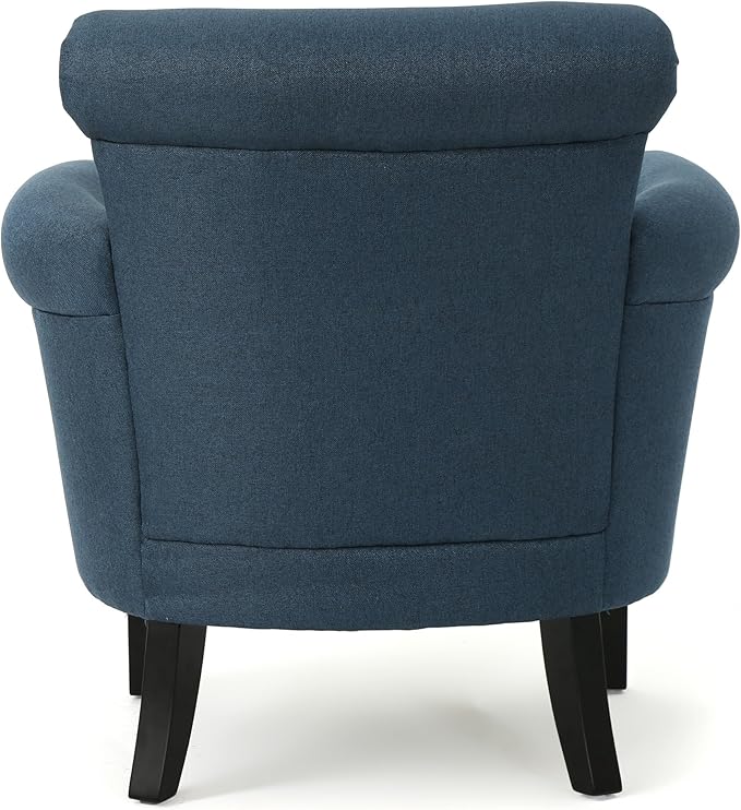 Ball & Cast Upholstered Living Room Chairs, Luxury Curved Design - Image 8