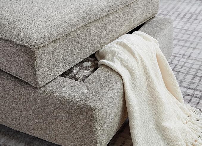 Signature Design by Ashley Claireah Casual Square Storage Ottoman - Image 10