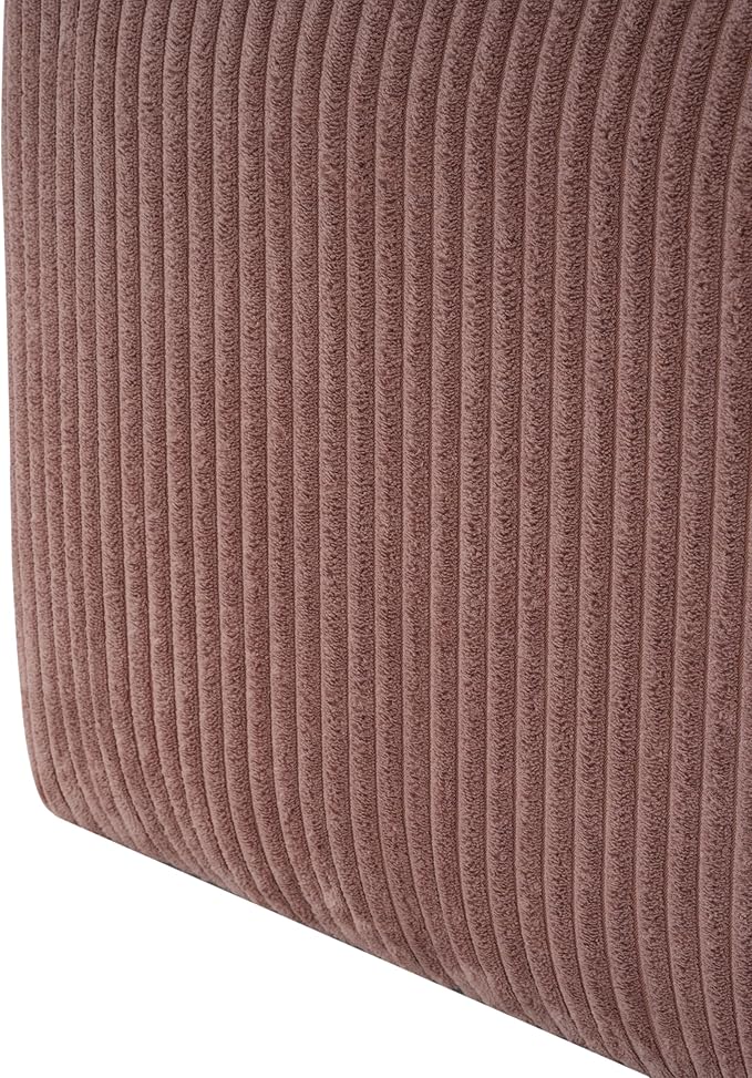 Christopher Knight Home Isa Square Ottoman Footstool, Corduroy Pouf Poufee - Image 10