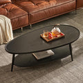 Saint Mossi Modern Black Coffee Table by SaintMossi
