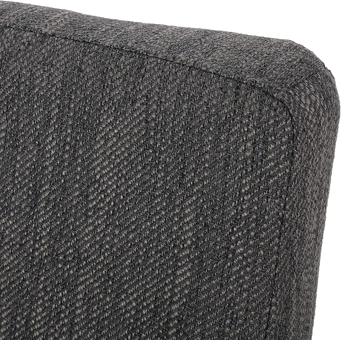 Christopher Knight Home Kuna Contemporary Upholstered Dining Chair, Charcoal + - Image 9