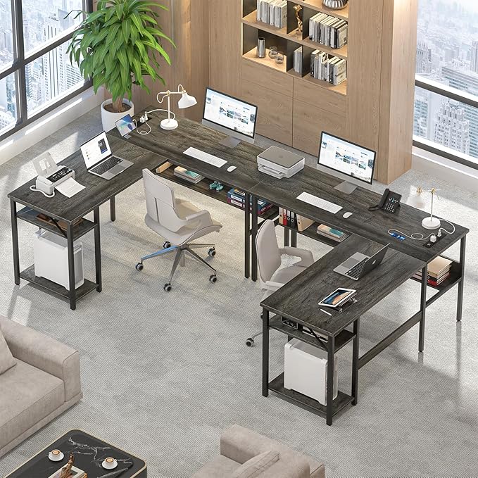 Reversible L Shaped Gaming Desk - Image 2