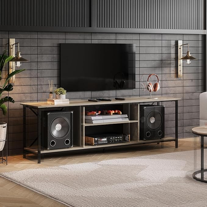 WLIVE TV Stand for 70 Inch TV, Entertainment Center - Image 6