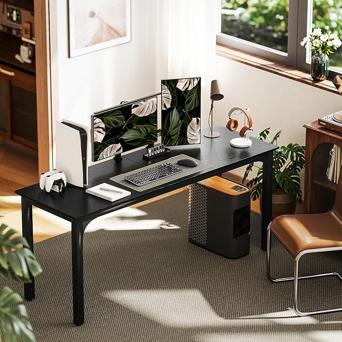 HOMCOM Modern Simple Large Computer Desk - Image 2