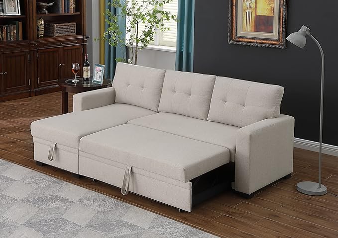 Devion Furniture Meridian 4-in-1 Convertible L Shaped Couch - Image 2