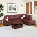 NicBex Sectional Couch 3 Pieces Sofa Set by NicBex