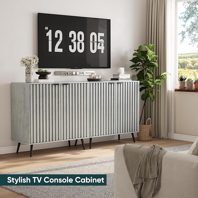 Semiocthome Gray Buffet Cabinet - Image 7