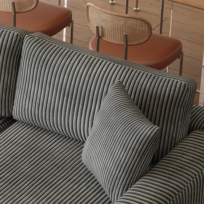99" Symmetrical U Shaped Reversible Modular Sectional Sofa, Convertible Sofa - Image 7