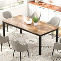 GarveeHome 70.8in Industrial Dining Table by GarveeHome