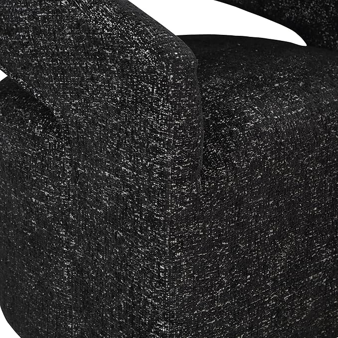 OSP Home Furnishings Devin Modern Upholstered Swivel Accent Barrel Chair - Image 7