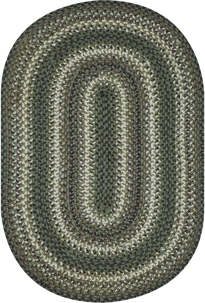 Homespice Pinecone Jute Braided Oval Area Rugs 8x10' – Country Style Dining - Image 9