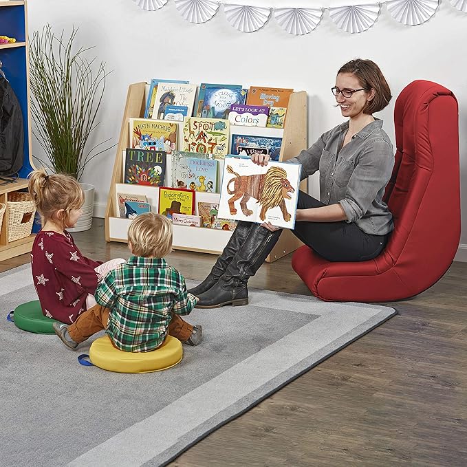 Factory Direct Partners Soft Tufted Floor Rocker - Image 2