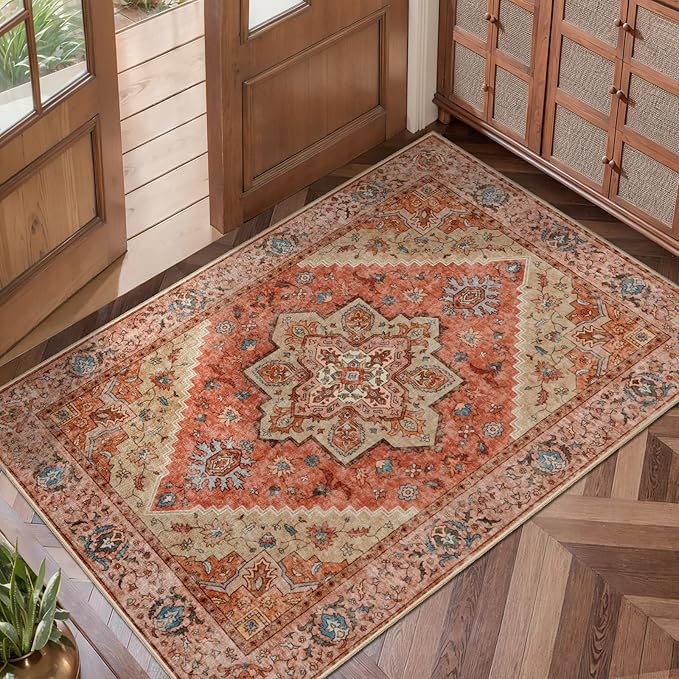 angsoo Vintage 2x3 Washable Rug by Tangsoo