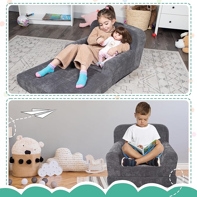 ParkaLounger Children's Sofa 2-in-1 Convertible Chair & Sleeper - Image 7