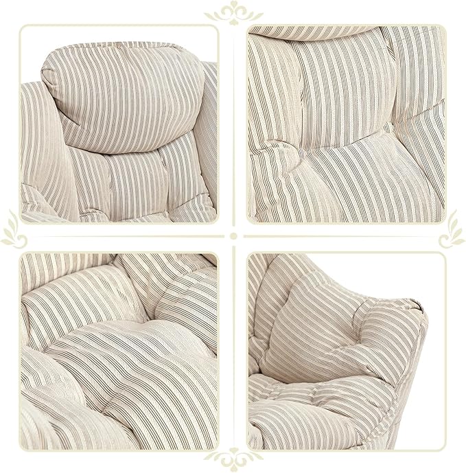 HollyHOME Fabric Lazy Chair - Image 6