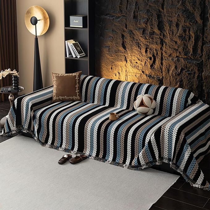 STACYPIK Modern Striped Sofa Cover by STACYPIK