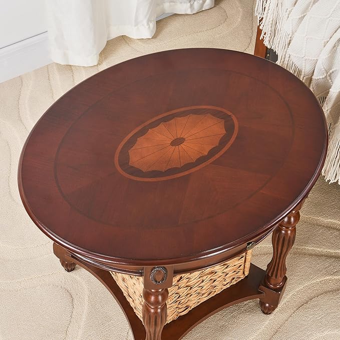 MODERION Solid Wood End Table - Image 6