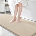 OLANLY Thick Memory Foam Bath Mat Rug 70x24, Extra Soft Absorbent Bathroom Rug by OLANLY