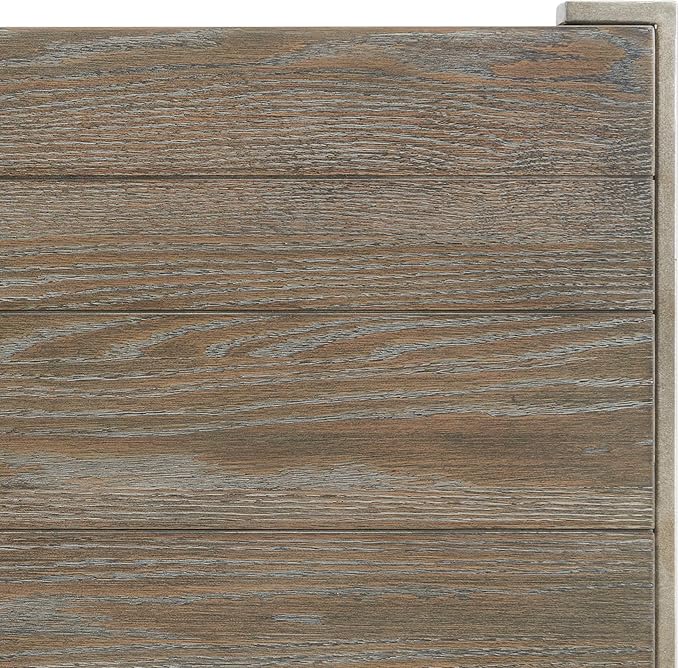 Roundhill Furniture Corbeta Living Room, Side Tables, Aged Graphite - Image 7