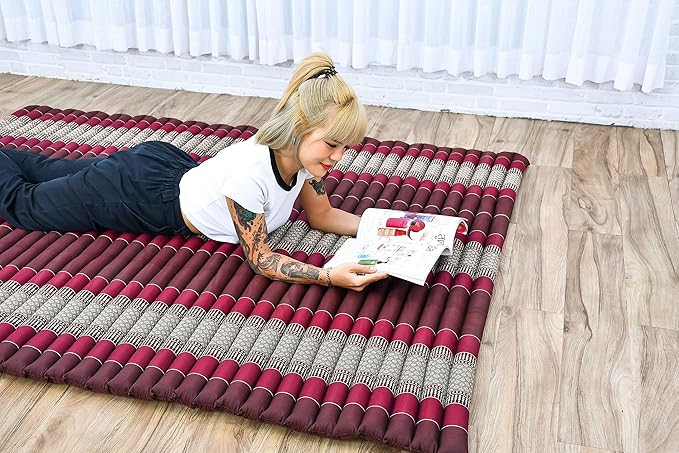 Leewadee - Foldable Floor Mattress - Japanese Roll Up Futon -Trifold Tatami - Image 5