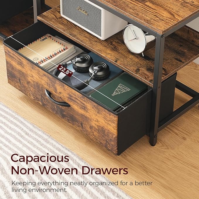 TV Stand with Mount for up to 75", Entertainment Center with Switch-Controlled - Image 8