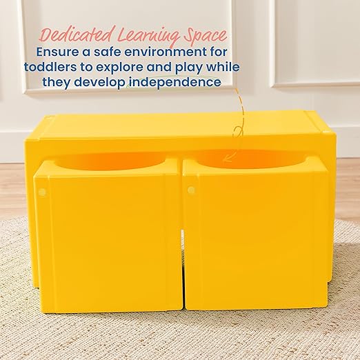 ECR4Kids Tri-Me Table and Cube Chair Set - Image 3