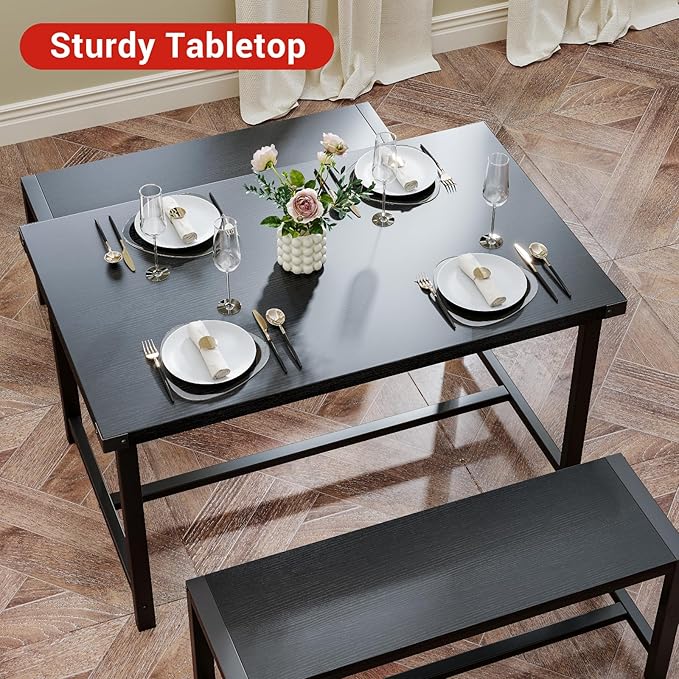 Garvee Dining Table Set for 4, Kitchen Table - Image 4