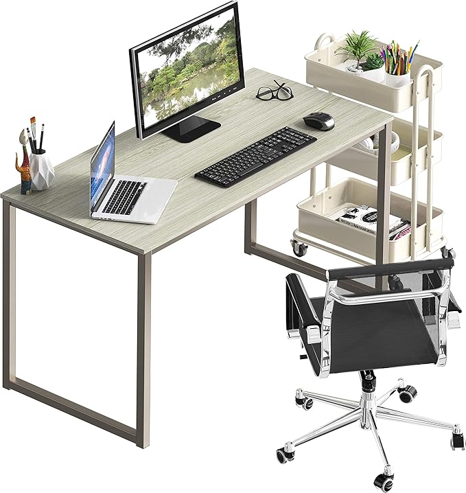 SHW Mission 40-Inch Home Office Computer Desk - Image 4