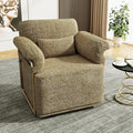 KEIKI Modern Comfy Swivel Accent Reading Chair by Unknown