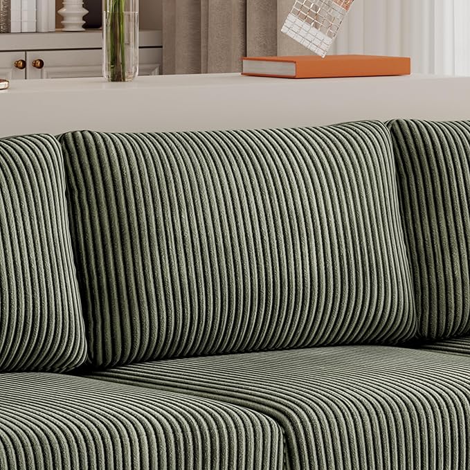 99" Symmetrical U Shaped Reversible Modular Sectional Sofa, Convertible Sofa - Image 7