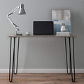 Desk with Hairpin Legs by LavishHomeCollection