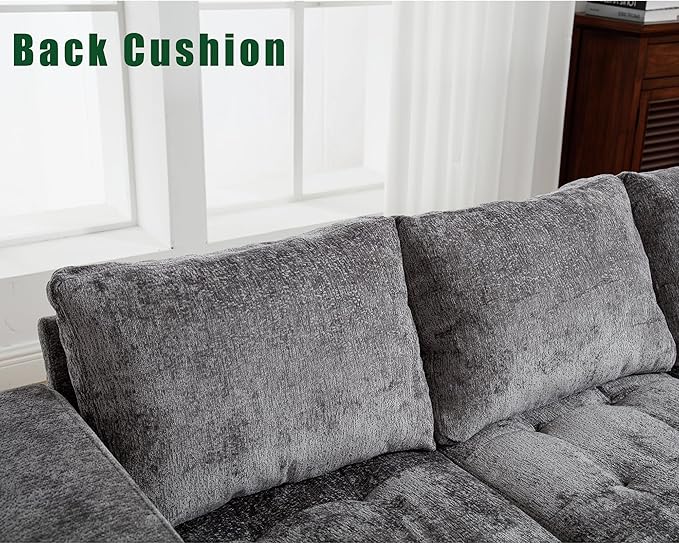 Ball & Cast 104.5" L Shaped Sectional Couch - Image 5